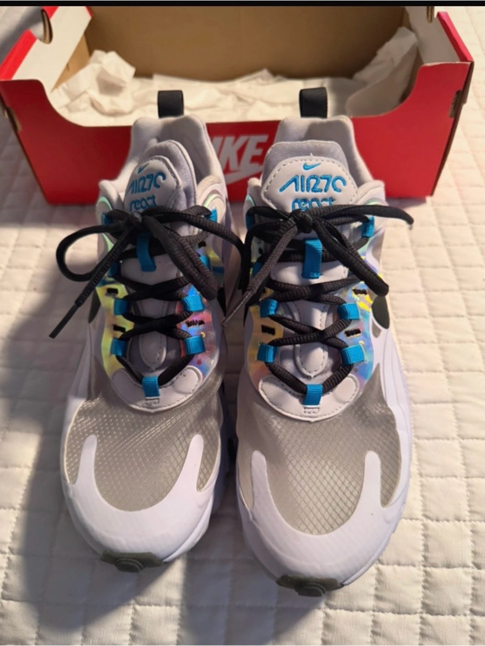 Nike women’s  Air270 React Lavender Sneaker